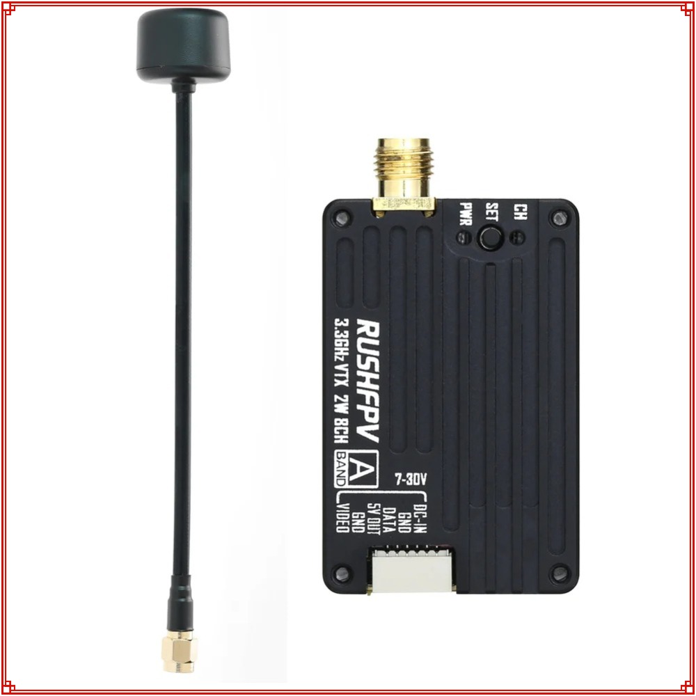 Drone Transmitter - Nuevo Transmisor RUSHFPV 3.3G 2W VTX