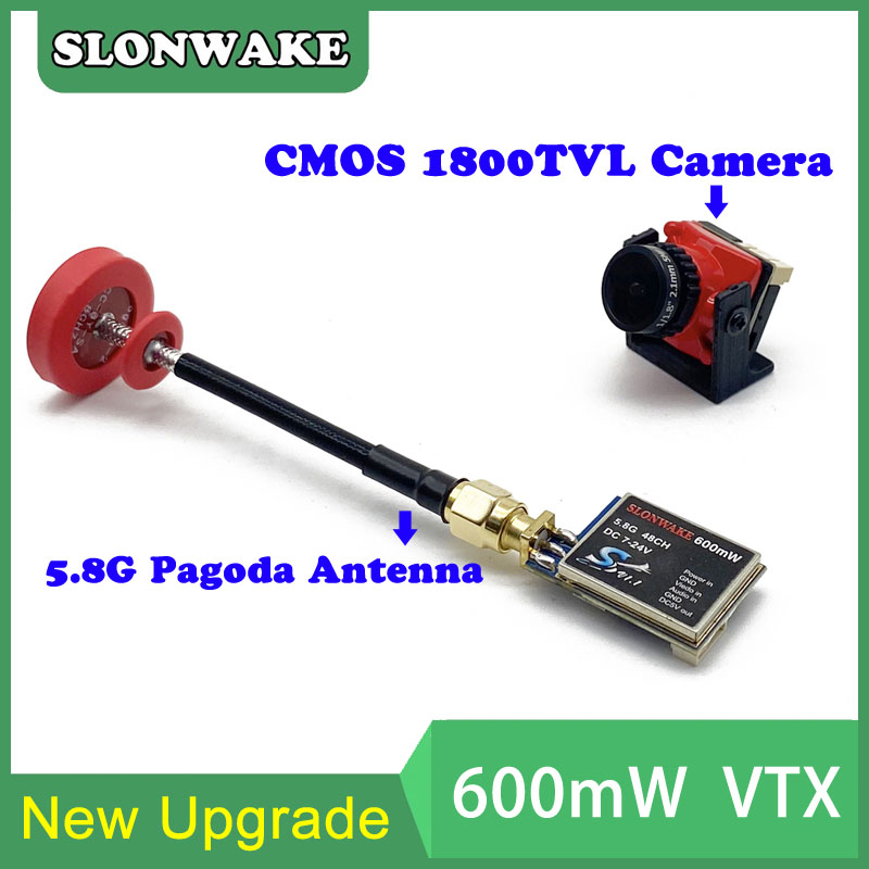 Listo para usar 5,8G 48CH 600m - Drone Transmitter reseña y precio