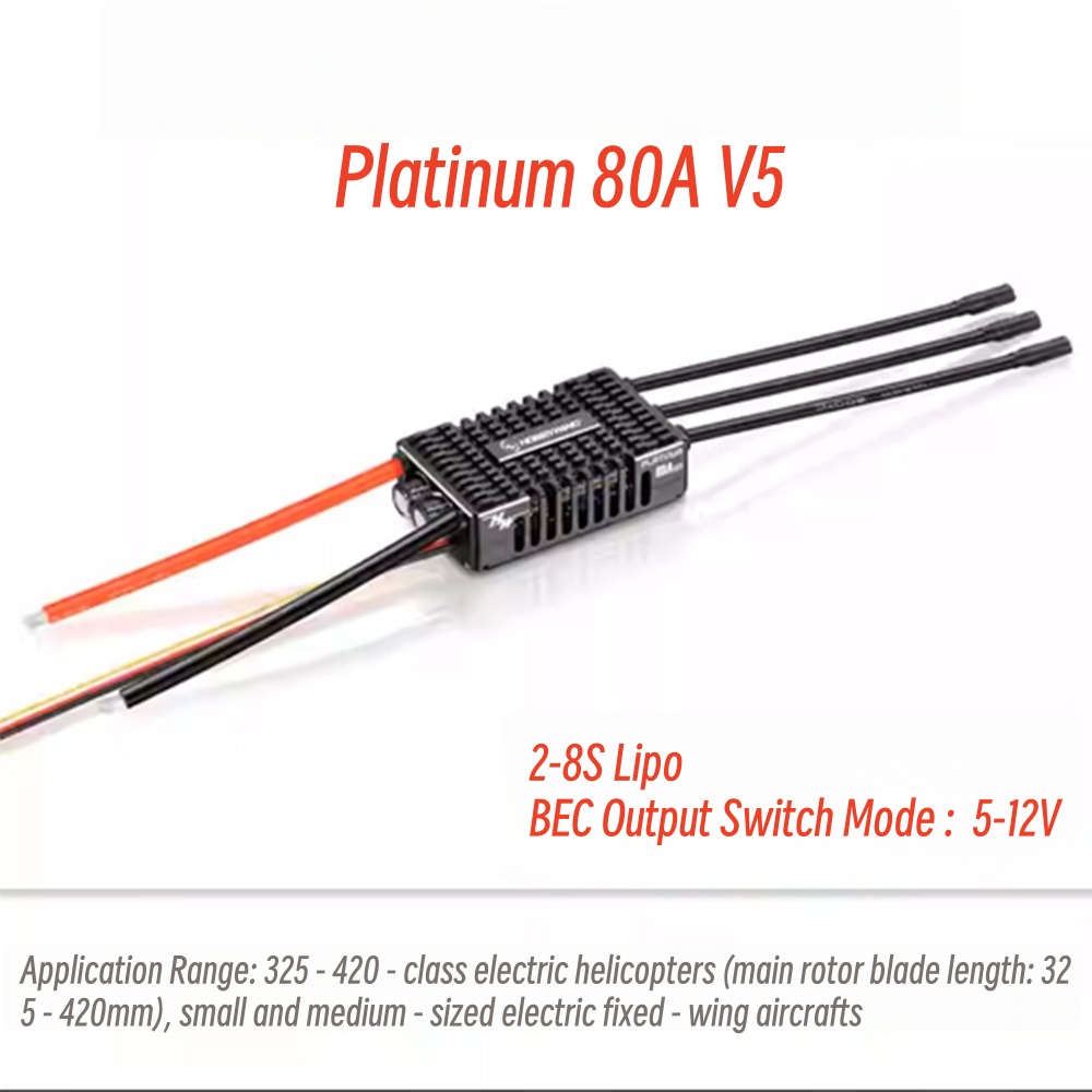 FATJAY Hobbywing Platinum 80A  - Drone Esc reseña y precio
