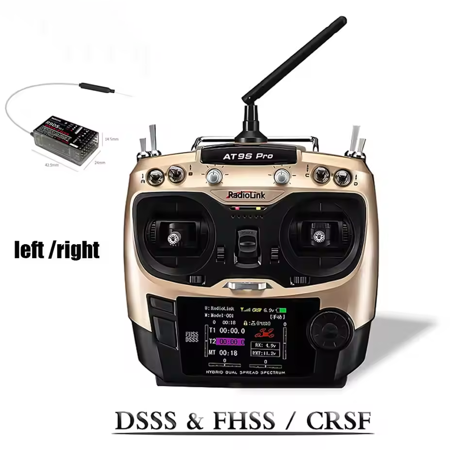 Radiolink AT9SPro 12CH 2.4G DS - Drone Transmitter reseña y precio