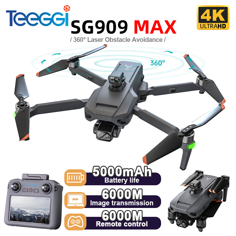 Teeggi SG909 MAX GPS Drone con - Drone Gimbal reseña y precio