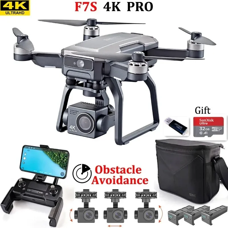 SJRC F7s 4K PRO Drone 4K evita - Drone Gimbal reseña y precio