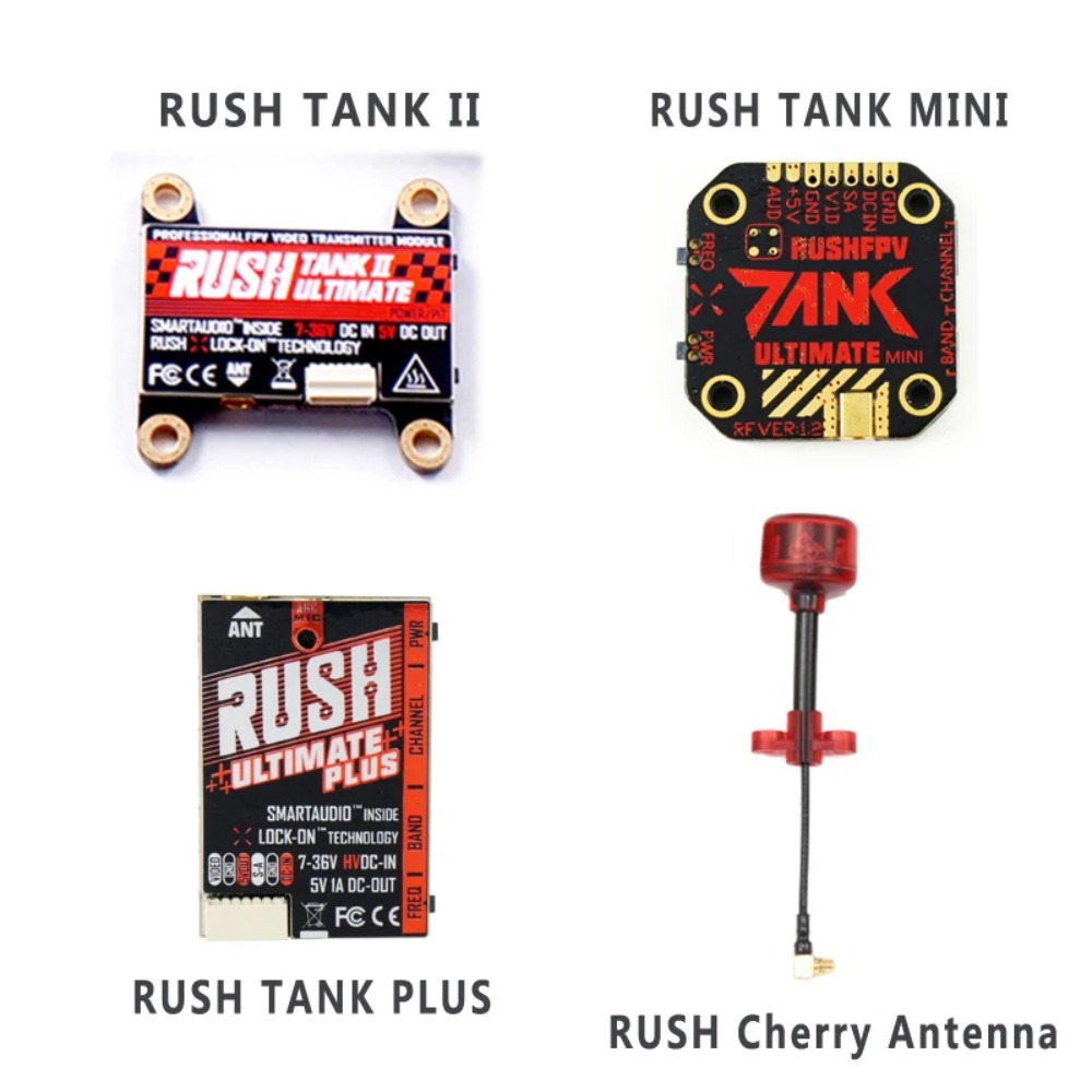 Transmisor de Video RUSH TANK  - Drone Transmitter reseña y precio