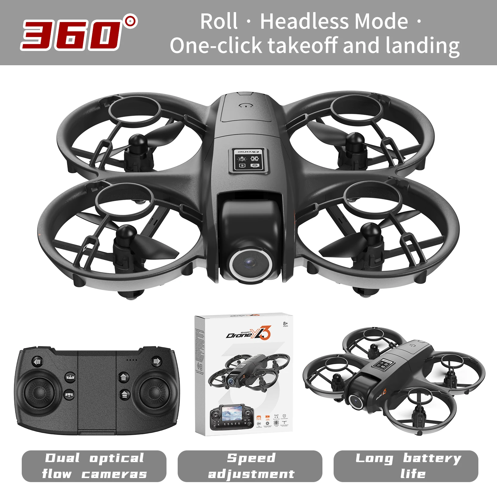 Nuevo Dron RC YL3 8K 1080P con - Drone Gps Module reseña y precio