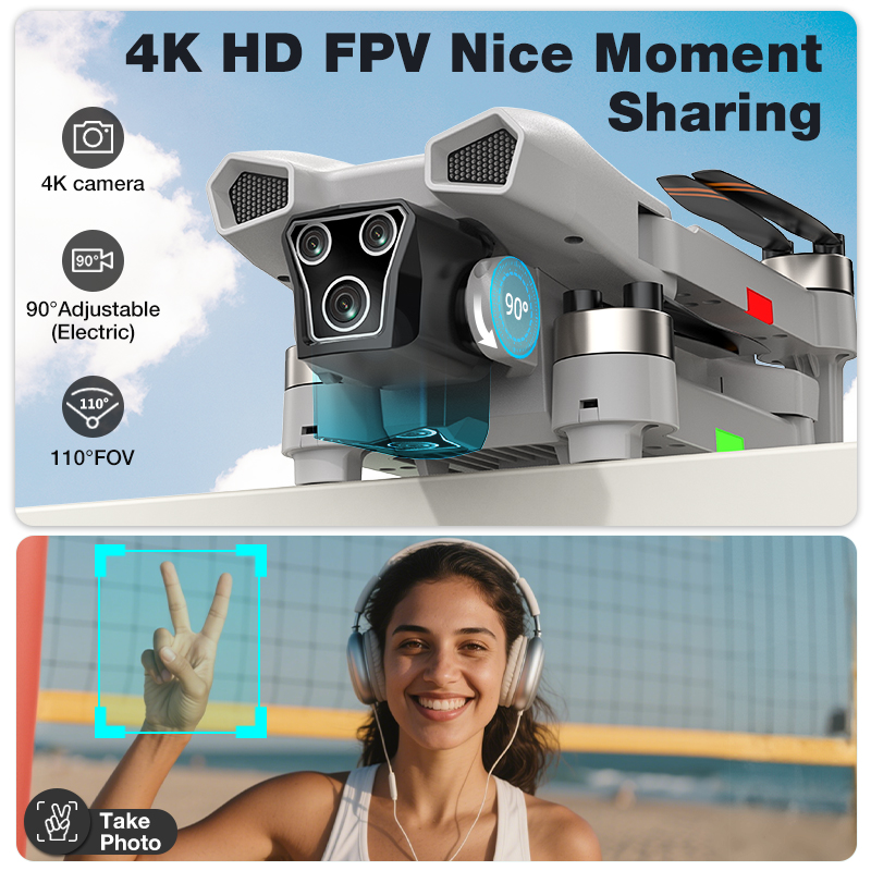 NUEVO Dron L017 Pro con Motor  - Drone Gimbal reseña y precio