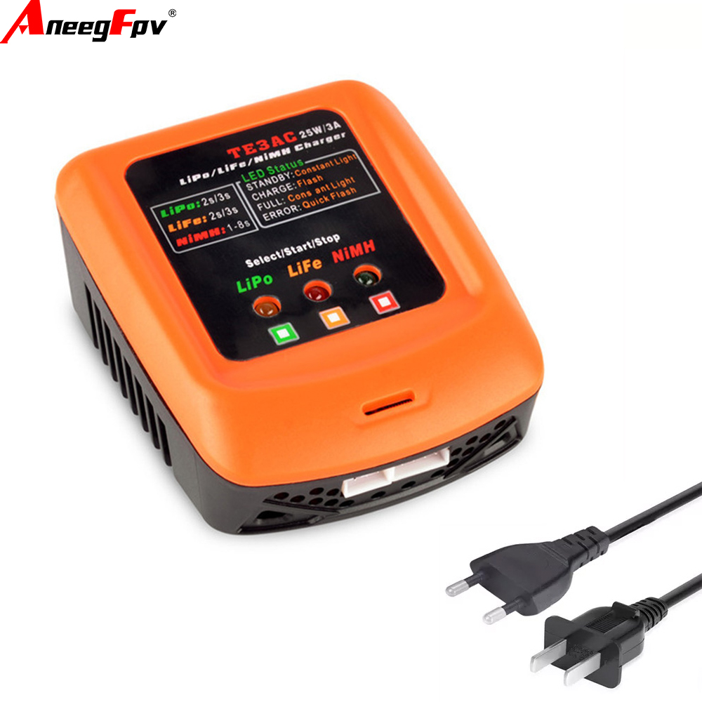 TE3AC 100V-240V 25W/3A Cargado - Drone Charger reseña y precio