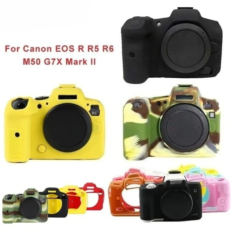 Funda Protectora de Goma Suave - Canon Camera Eos M50 Mark Ii reseña y precio